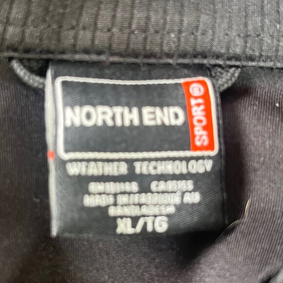 North End Sport Coat Polaris Whirlpool Logos Black Jacket Size XL - Picture 7 of 8